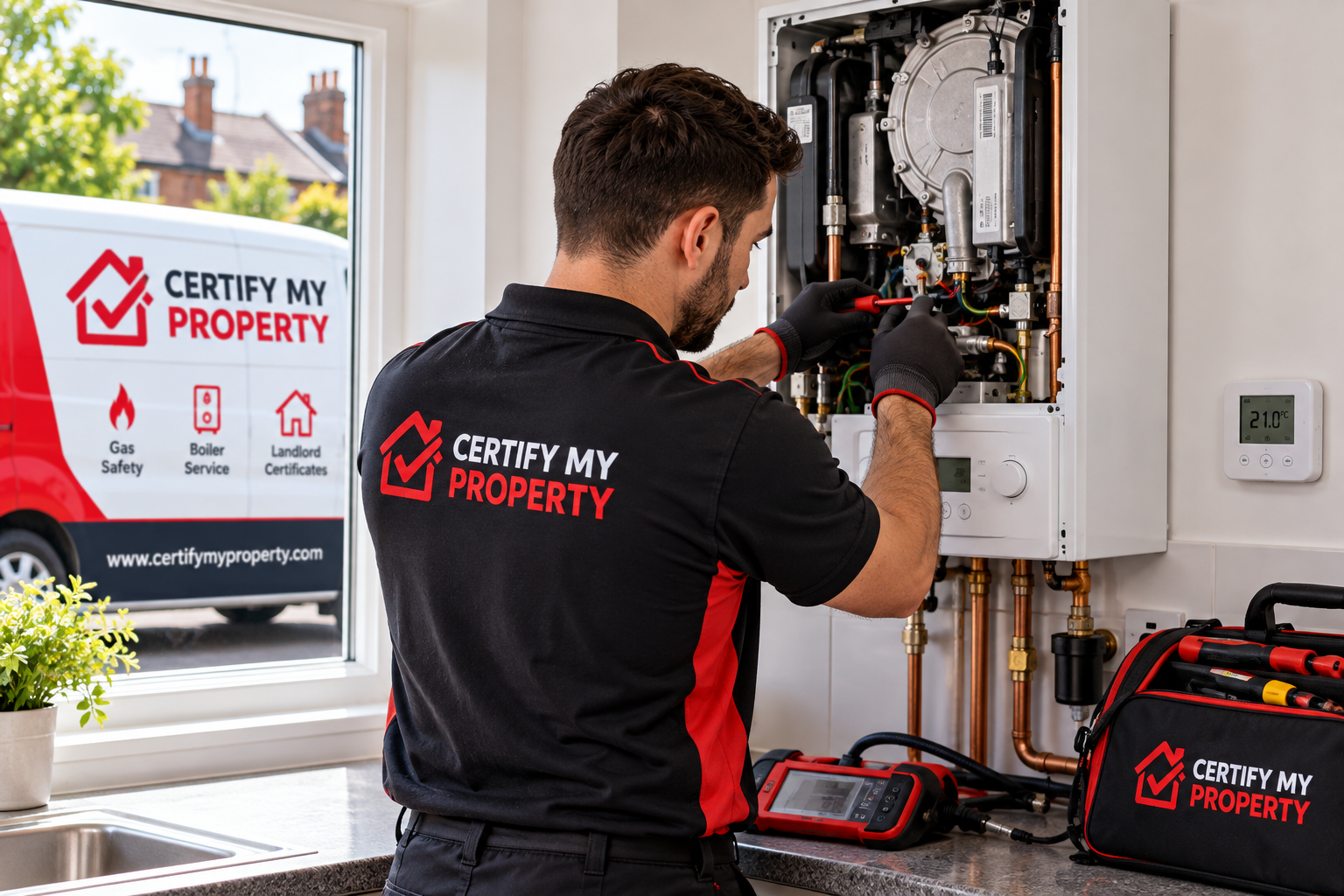 Professional Boiler Service Visit in London 