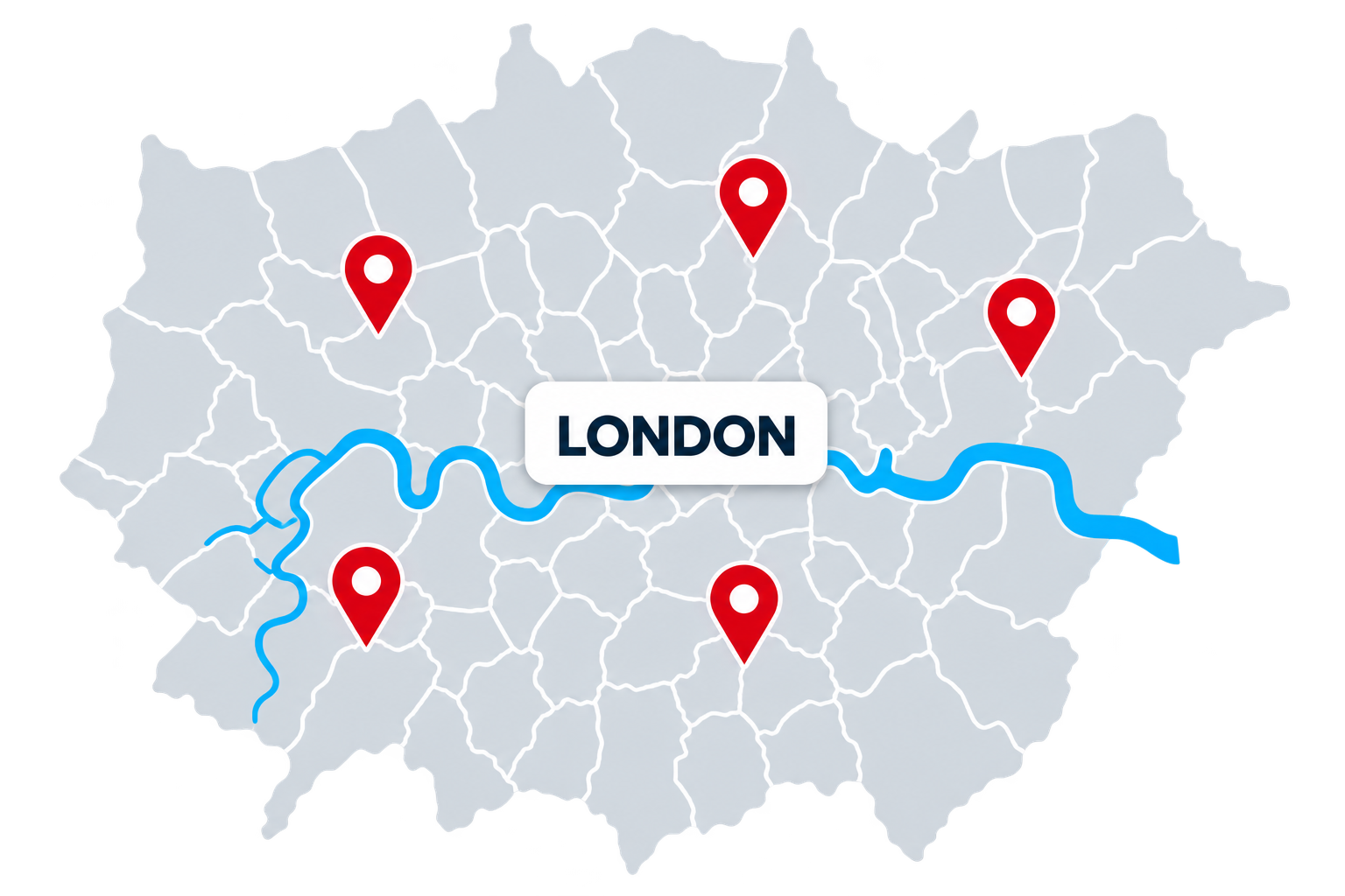 London Areas CertifyMyProperty Covers 